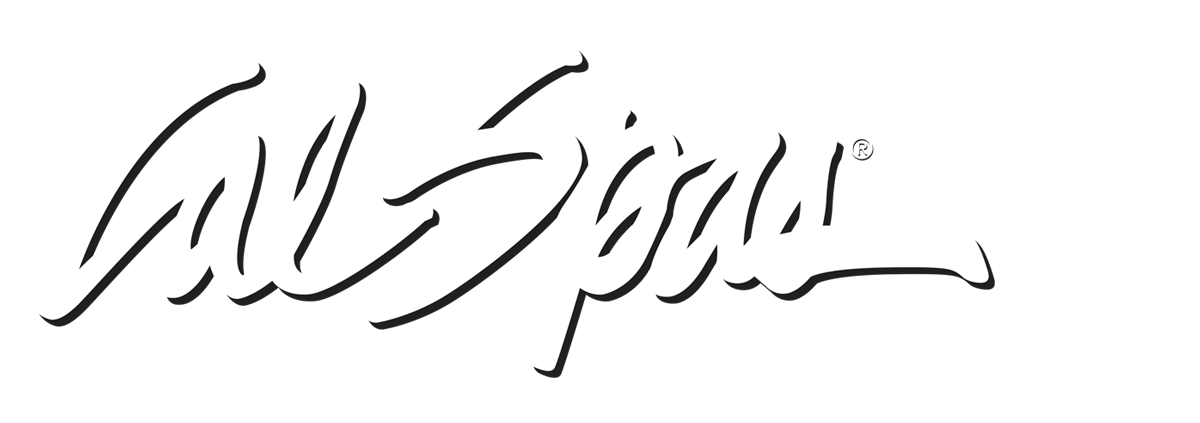 Calspas White logo hot tubs spas for sale Gillette